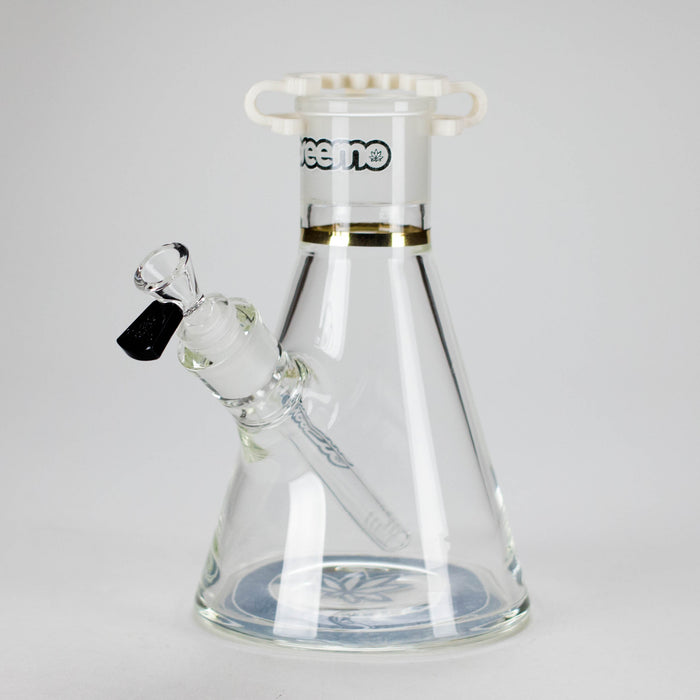 Preemo | 8" Beaker Base – 7mm Thick DIY Bong Bottom [P002] Glass Bong preemo BLACK