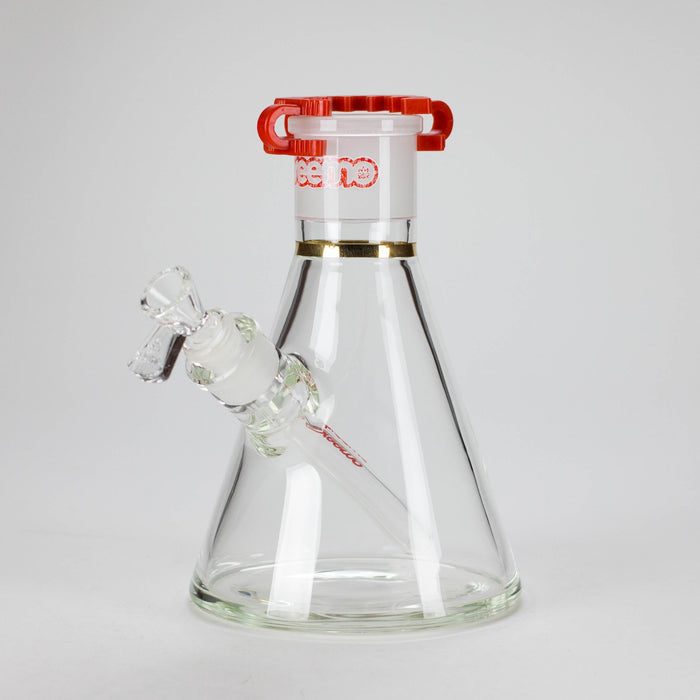 Preemo | 8" Beaker Base – 7mm Thick DIY Bong Bottom [P002] Glass Bong preemo RED