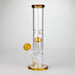 12" glass bong with tree arm percolator Glass Bong Bongzie Smokes Orange