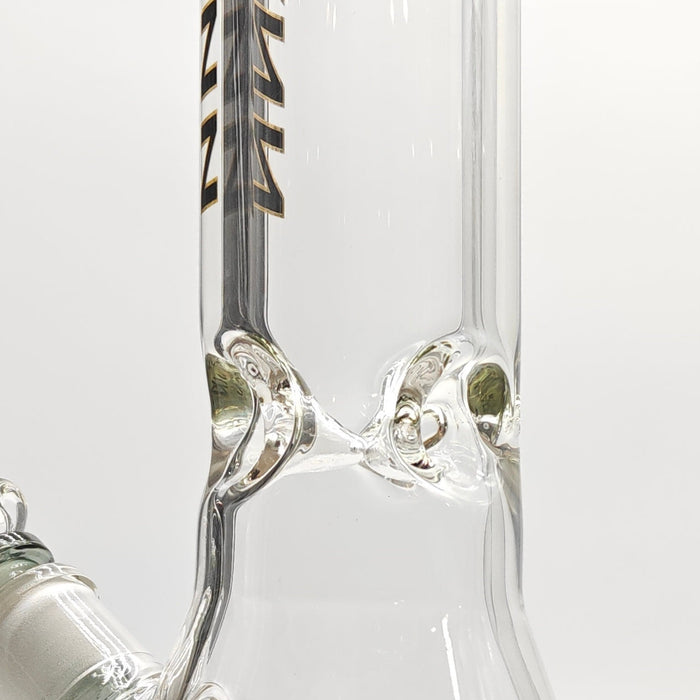 Wellcann | 14" 7mm Psychedelic Thickened Beaker Glass Bong Glass Bong Super Supplys Inc