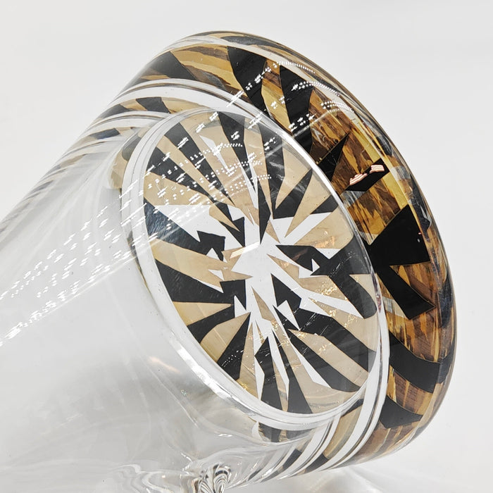 Wellcann | 14" 7mm Psychedelic Thickened Beaker Glass Bong Glass Bong Super Supplys Inc