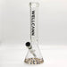 Wellcann | 14" 7mm Psychedelic Thickened Beaker Glass Bong Glass Bong Super Supplys Inc Black