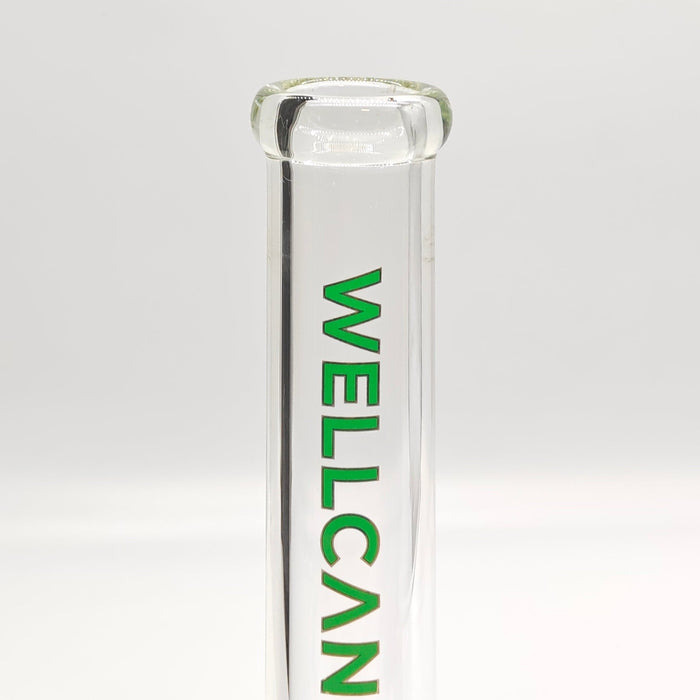 Wellcan | 15" 7mm Psychedelic Thickened Beaker Glass Bong Glass Bong Super Supplys Inc