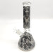 14" Glow in the dark 5mm Beaker Glass Bong Glass Bong Super Supplys Inc