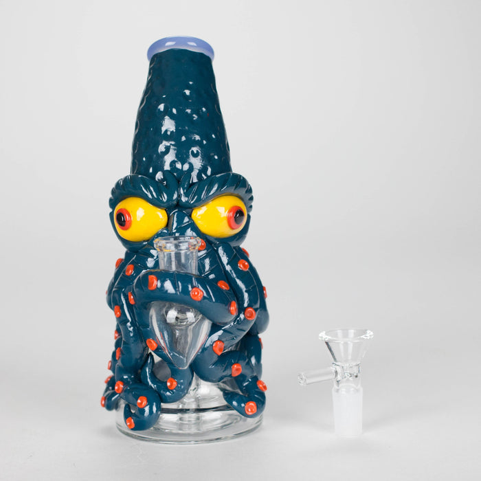 6" KrakenEyes Glass Bong Glass Bong DY Glass