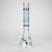 14" Stone works Beaker Base Glass Bling Bong Glass Bong Canadian Distributor Design 9