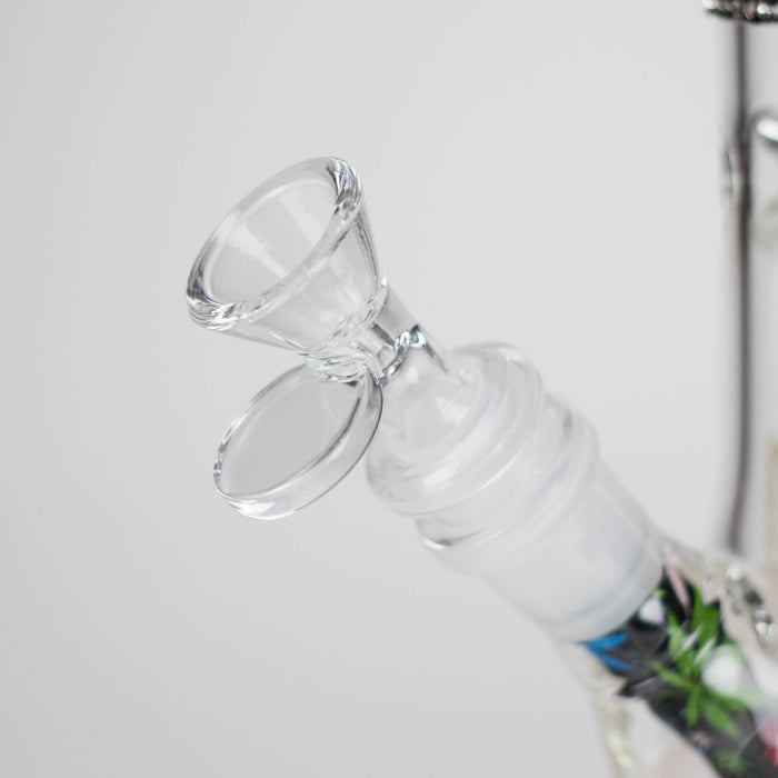 14" Stone works Beaker Base Glass Bling Bong Glass Bong Canadian Distributor