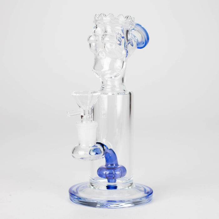 7″ Cartoon Character Glass Water Bong with Diffuser | 14mm Bowl Joint (C802x) Glass Bong Canadian Distributor Simson