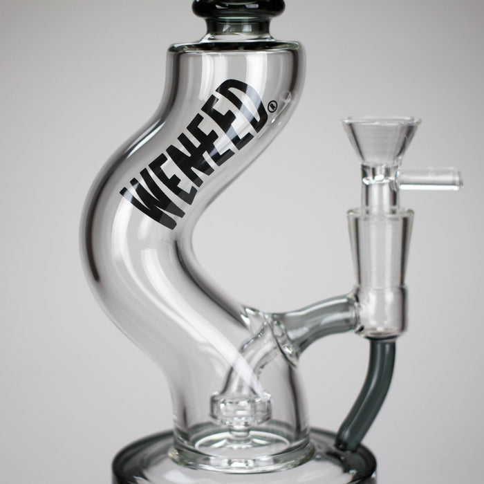 WENEED | 9.5" TwistLine Glass Bong Glass Bong WENEED®