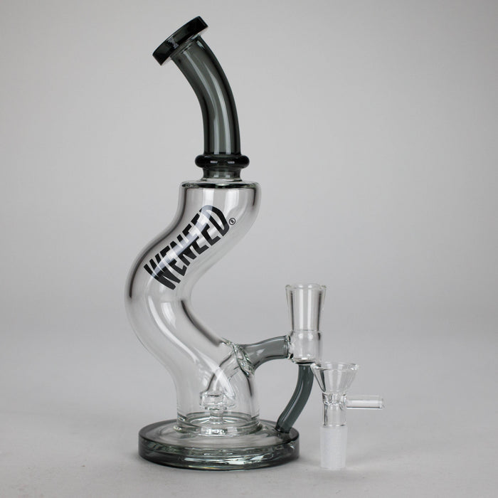 WENEED | 9.5" TwistLine Glass Bong Glass Bong WENEED®