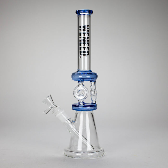 WENEED | 13" GemPerc Glass Bong Glass Bong WENEED® Blue