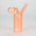 5" Zest Tube Oil Burner Glass Rig JJ Distribution Orange(Pink)