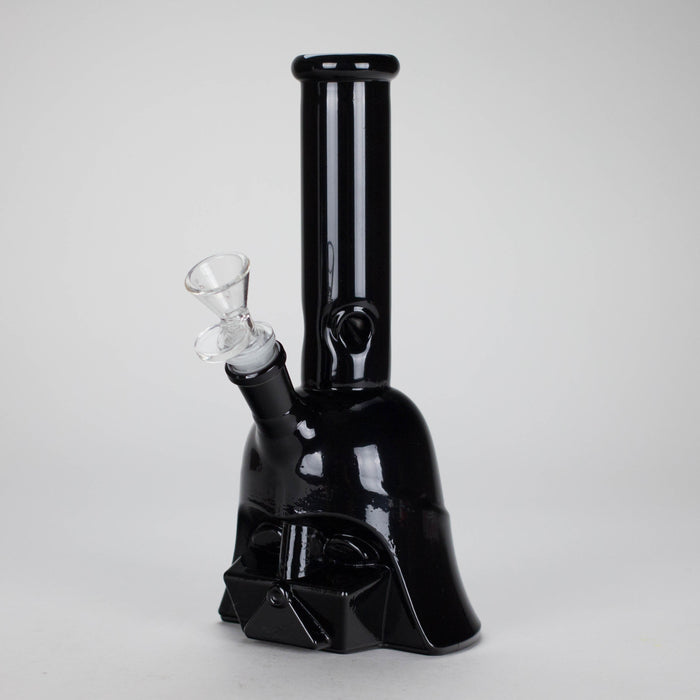 10" Galactic Duo Glass Bong Glass Bong JJ Distribution Black