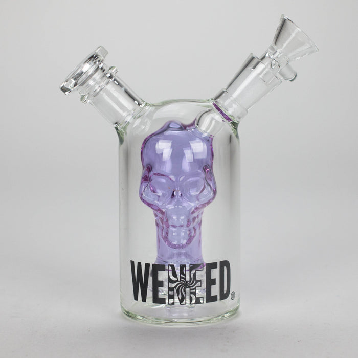 WENEED | 5" NoirSkull Glass bong Glass Bong WENEED® Purple