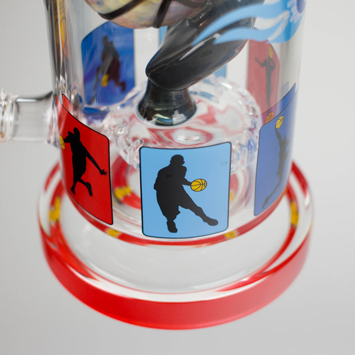 Cheech | 12″ Dunked Out Basketball Bong – CHE‑360 Glass Bong Smoking Cat Distribution