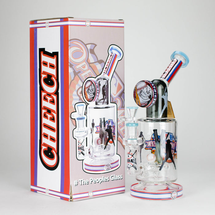Cheech | 12″ Homerun Derby Baseball Bong – CHE‑361 Glass Bong Smoking Cat Distribution
