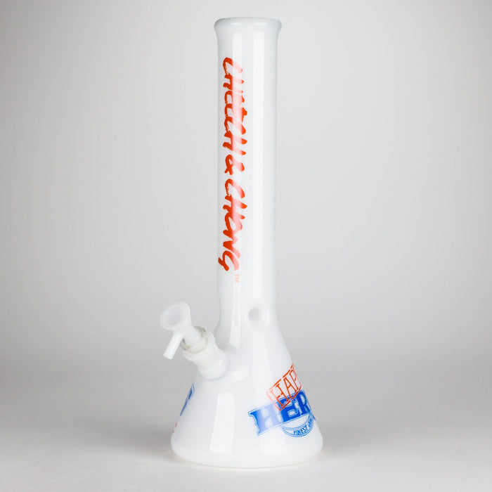 Cheech & Chong® Glass | 15" Tall Nice Dreams Beaker Base Water Pipe Glass Bong West Coast Gifts