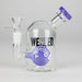 WENEED | 5" Fugu Pop Glass Bong Glass Bong WENEED® Purple