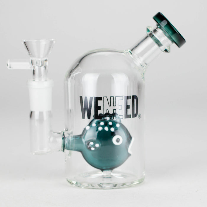 WENEED | 5" Fugu Pop Glass Bong Glass Bong WENEED® Green