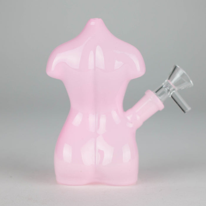 5.5" Curvy Glass Bong Glass Bong JJ Distribution