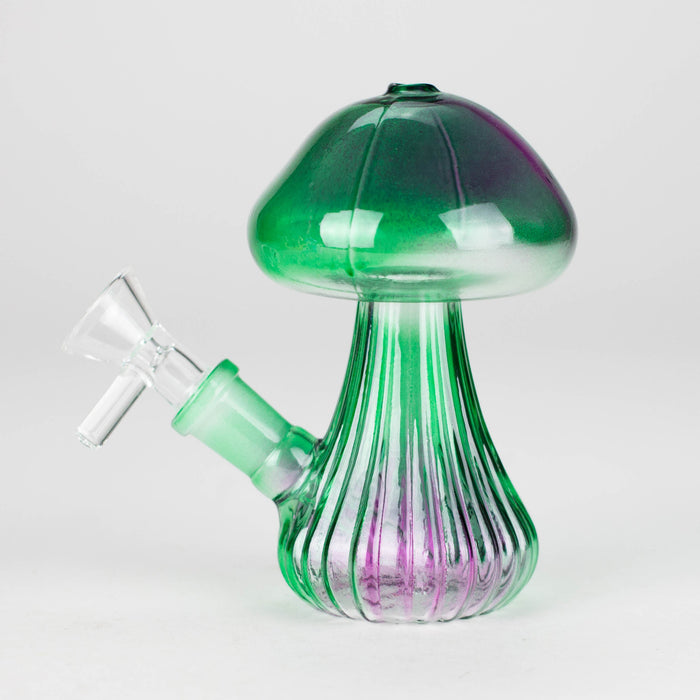 4.5" Shroom Bloom Glass Bong Glass Bong JJ Distribution Green