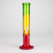 10" Rasta Straight Tube Water Pipe with Ice Catcher Glass Bong RMG WHOLESALE