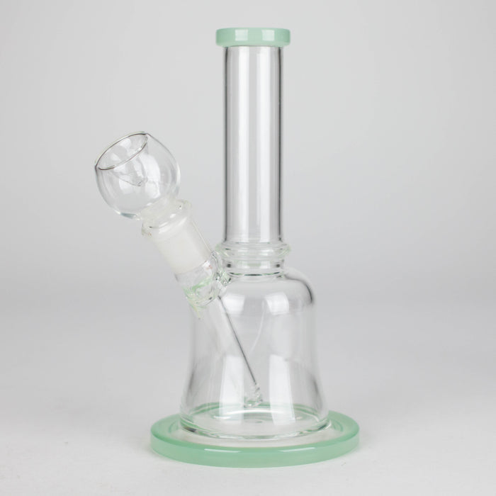 8" Glass Water Pipe | Durable & Compact – Assorted Colors Glass Bong RMG WHOLESALE