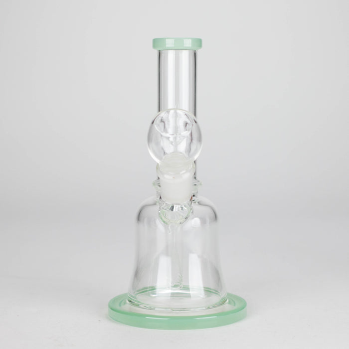 8" Glass Water Pipe | Durable & Compact – Assorted Colors Glass Bong RMG WHOLESALE