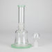 8" Glass Water Pipe | Durable & Compact – Assorted Colors Glass Bong RMG WHOLESALE