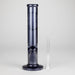 10" Straight Tube Water Pipe with Ball Pattern | Durable Glass – Assorted Colors Glass Bong RMG WHOLESALE