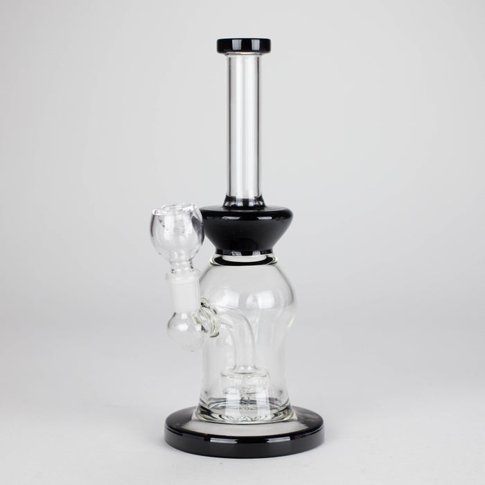 10" Glass Water Pipe with Showerhead Diffuser – Assorted Colors Glass Bong RMG WHOLESALE