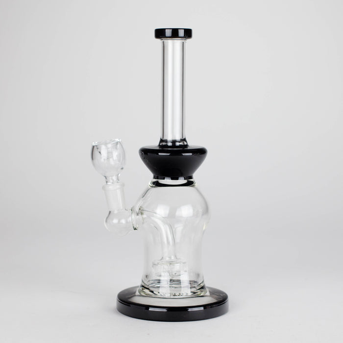 10" Glass Water Pipe with Showerhead Diffuser – Assorted Colors Glass Bong RMG WHOLESALE