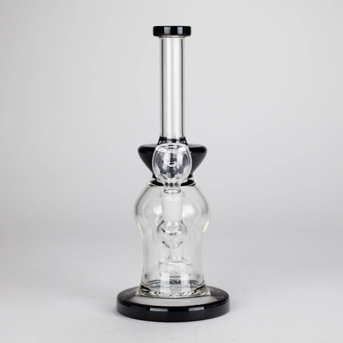 10" Glass Water Pipe with Showerhead Diffuser – Assorted Colors Glass Bong RMG WHOLESALE