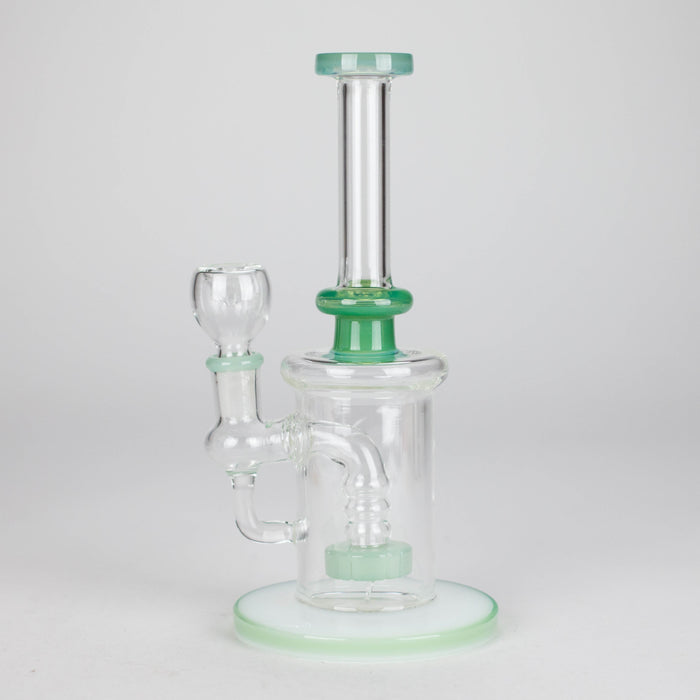 8" Glass Water Pipe with Showerhead Diffuser – Assorted Colors Glass Bong RMG WHOLESALE