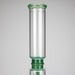 18" Straight Glass Water Pipe with Dual Percolator – Assorted Colors Glass Bong RMG WHOLESALE