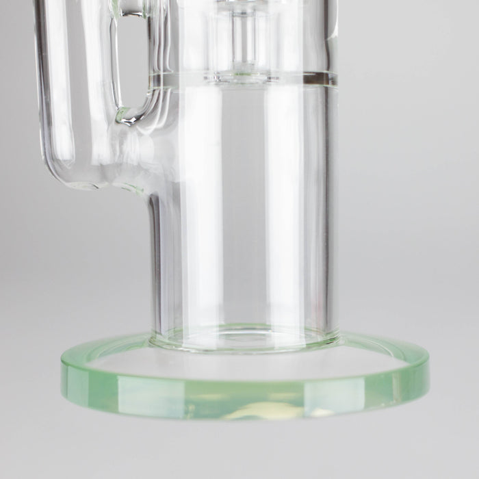 18" Straight Glass Water Pipe with Dual Percolator – Assorted Colors Glass Bong RMG WHOLESALE