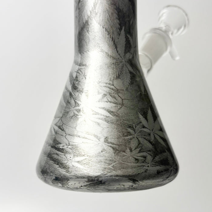 8.5" 5mm Hydrographic Glass Beaker Bong-2 Glass Bong Super Supplys Inc
