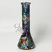 8.5" 5mm Hydrographic Glass Beaker Bong-2 Glass Bong Super Supplys Inc