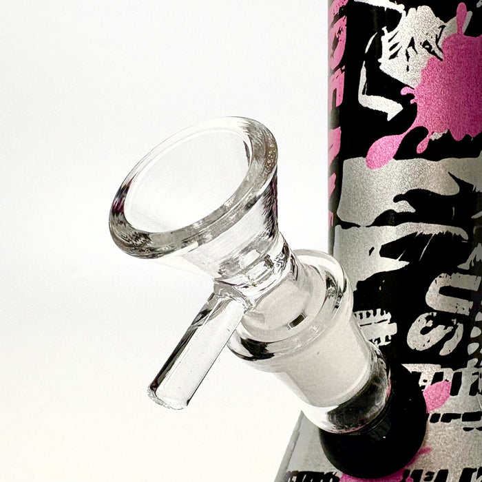 8.5" 5mm Hydrographic Glass Beaker Bong-1 Glass Bong Super Supplys Inc