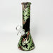 8.5" 5mm Hydrographic Glass Beaker Bong-1 Glass Bong Super Supplys Inc