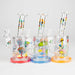 7" Magic Mushroom Glass Bong with Perc – Glow-in-the-Dark Glass Bong 777 Smoke