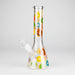 10" Glass Beaker Bong with Donut Design Glass Bong 777 Smoke Design1