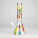 10" Glass Beaker Bong with Donut Design Glass Bong 777 Smoke