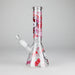 10" 5mm Glass Beaker Bong With Kitty Design Glass Bong 777 Smoke