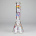 10" 5mm Glass Beaker Bong With Kitty Design Glass Bong 777 Smoke Design2
