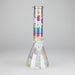 10" 5mm Glass Beaker Bong With Kitty Design Glass Bong 777 Smoke Design4