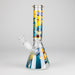 10" 5mm Glass Beaker Bong with Cartoon Design Glass Bong 777 Smoke Design2