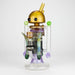 Cheech | 12″ AI Bubble Bot Deluxe bong – CHE‑30x Glass Bong Smoking Cat Distribution Gold (CHE-309)