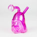 5" Galactic Glow Oil Burner Glass Rig JJ Distribution Purple