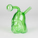 5" Galactic Glow Oil Burner Glass Rig JJ Distribution Green